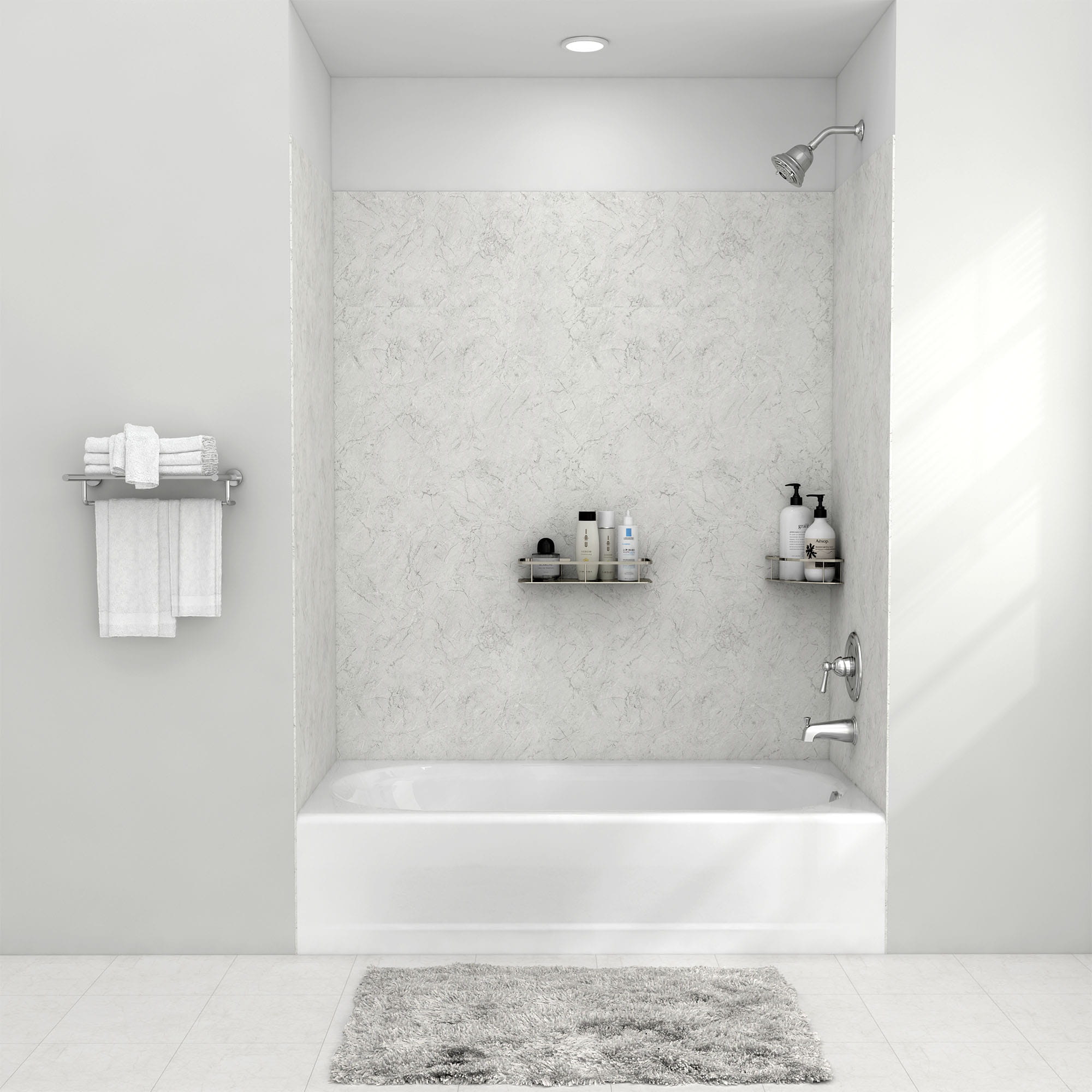 Passage 60 x 32 x 60Inch Bath Wall Set